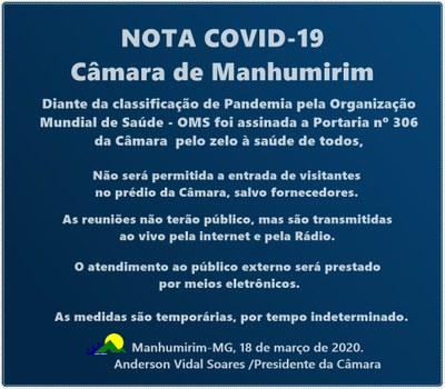 AVISO COVID-19