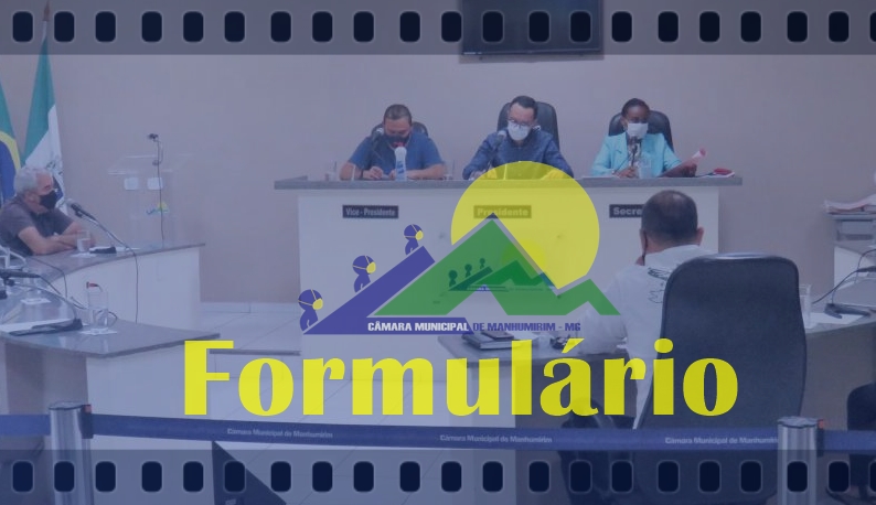 Formulário transmissão sessões