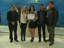 Câmara homenageia atleta manhumiriense Rejane de Figueiredo Capobiango