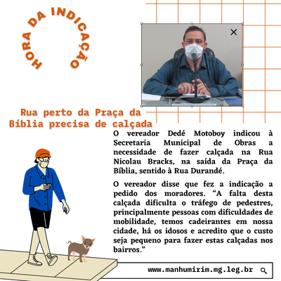 INDICAÇÃO DEDÉ 2