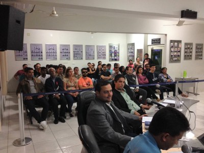 Polícia Militar recebeu homenagem.