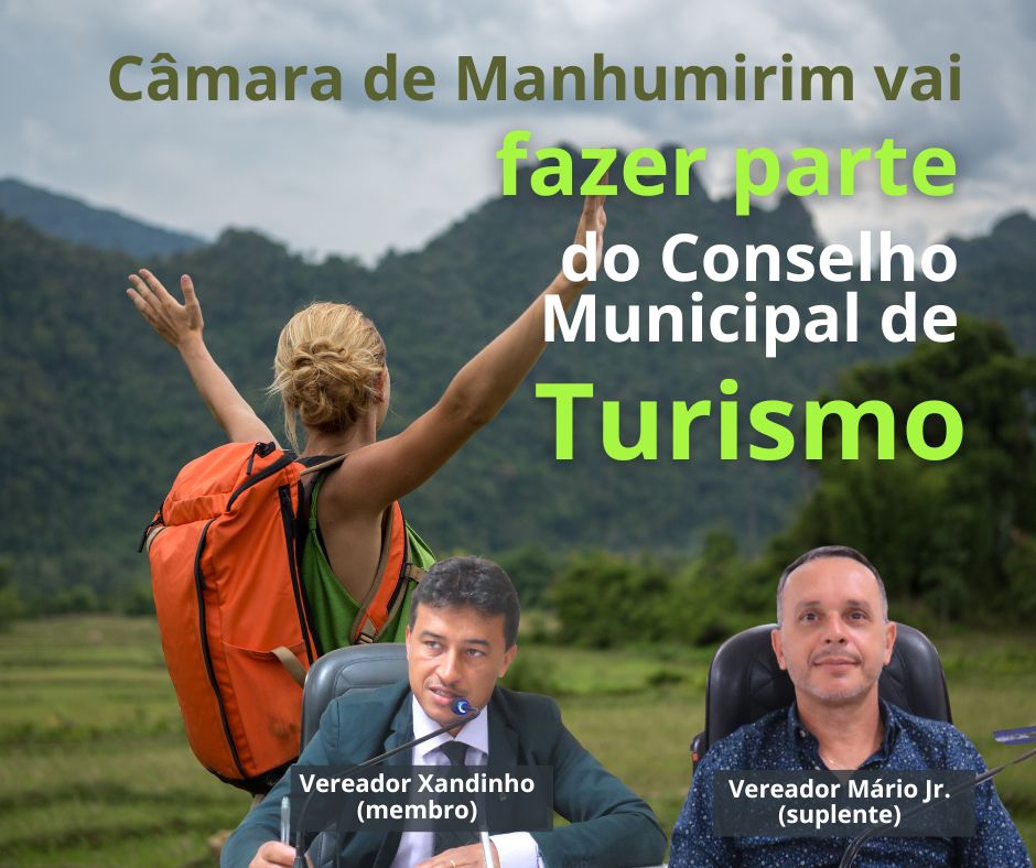 Câmara de Manhumirim vai compor o Conselho Municipal de Turismo