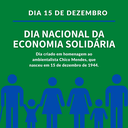 Câmara destaca o Dia Nacional da Economia Solidária