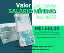 Definido o valor do novo salário mínimo para 2025