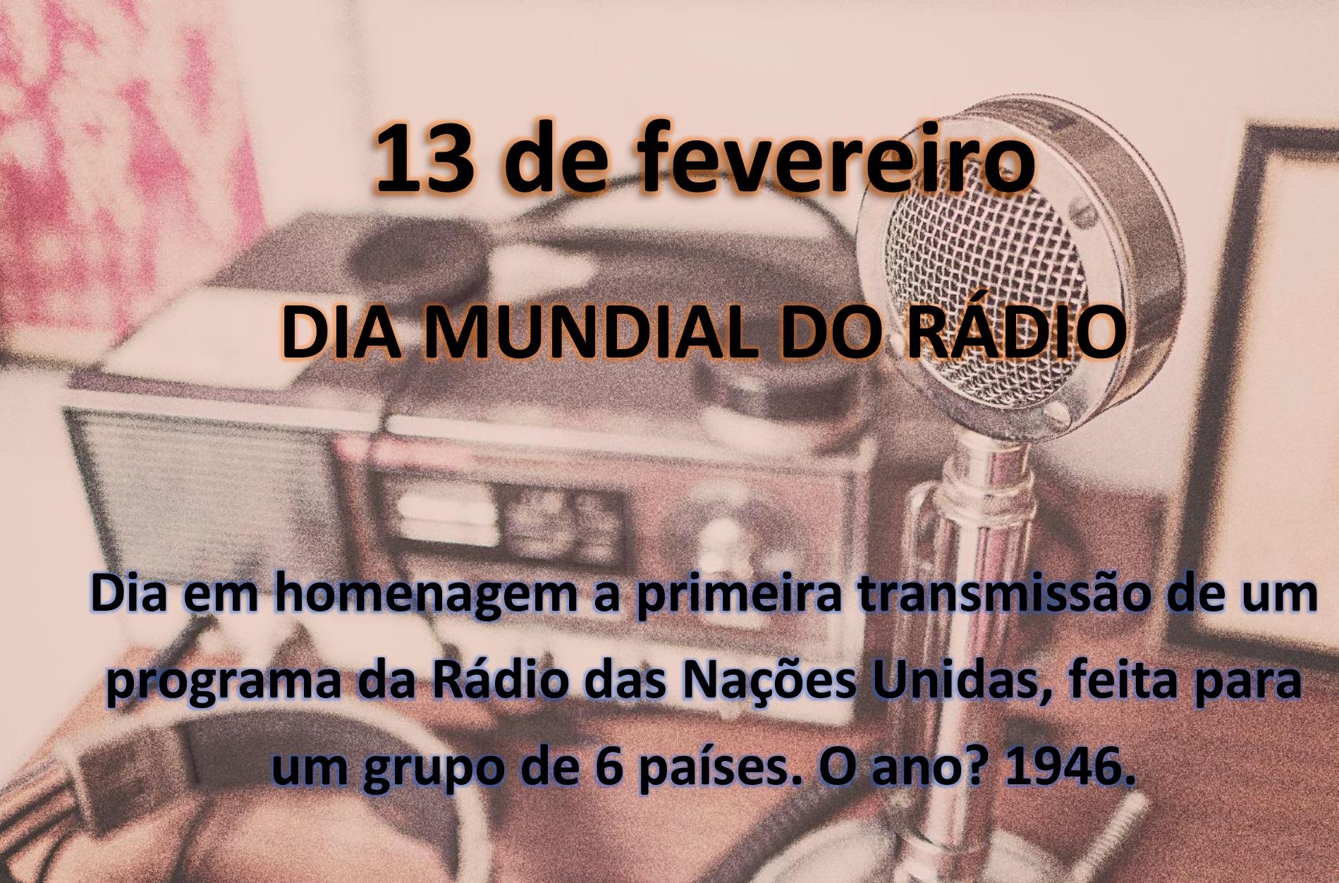 Dia Mundial do Rádio