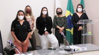 Equipe do CREAS falou na tribuna sobre violência contra a mulher