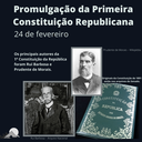 Hoje é dia da primeira Constituição Republicana no Brasil