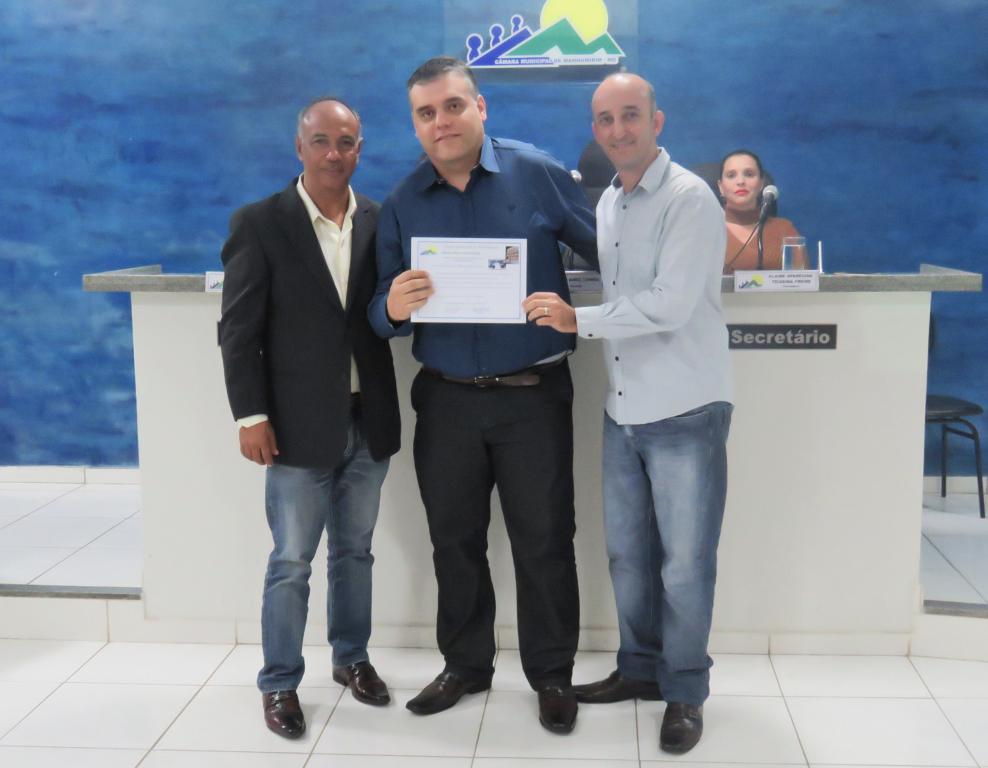 Moção da Câmara congratula Nilson Azevedo