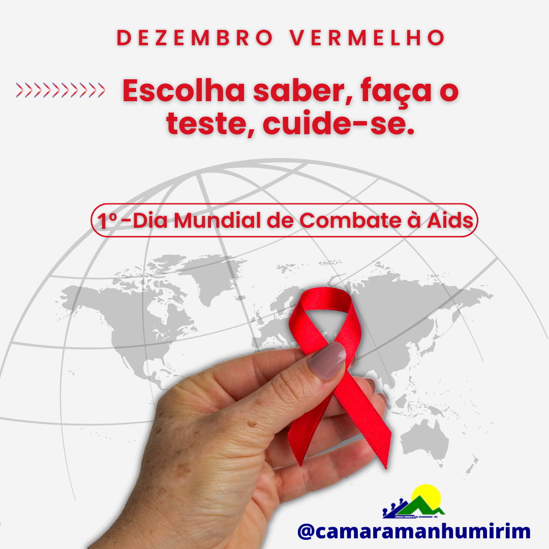 O dezembro marca a campanha contra a AIDS