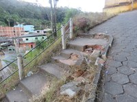 Ofício solicitou melhorias na escadaria de acesso ao Bairro Mangueiras